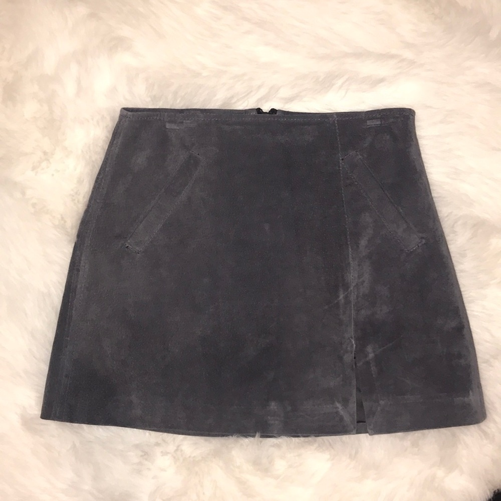 Blank nyc suede skirt